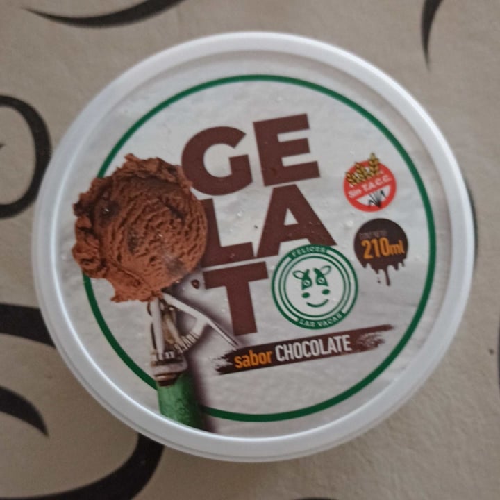 photo of Felices Las Vacas Helado de Agua sabor Chocolate shared by @nicotuc on  16 May 2022 - review