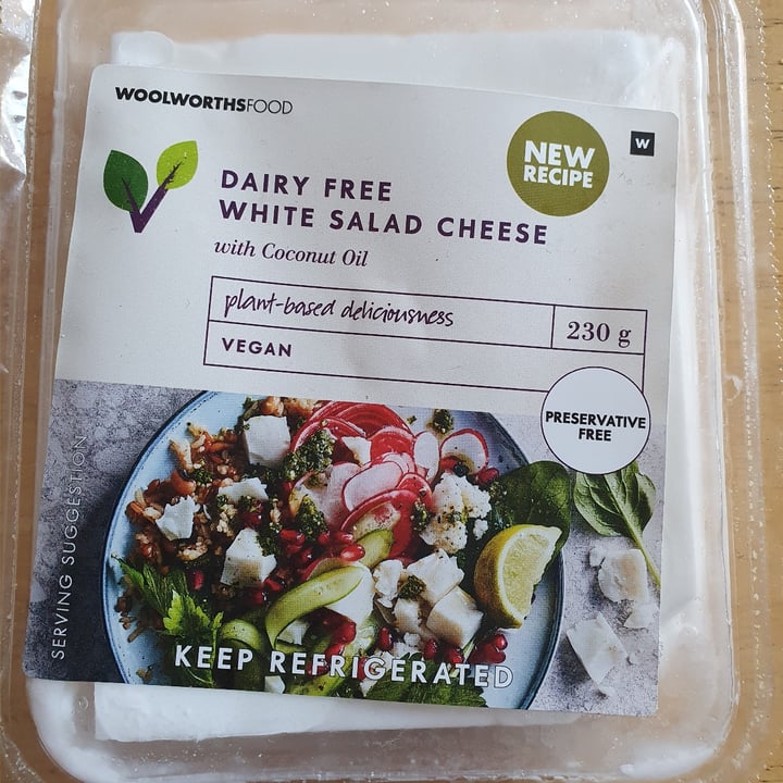photo of Woolworths Food Dairy Free Feta Cheese shared by @roxy on  16 Jun 2021 - review