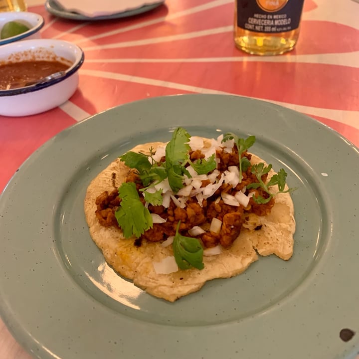 photo of Groovy's Taquería Vegana Taco de pastor shared by @nancy on  17 Sep 2022 - review