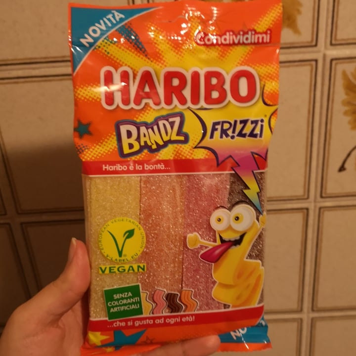 photo of Haribo Bandz Frizzi shared by @aleveganfoodlover on  31 Jan 2023 - review
