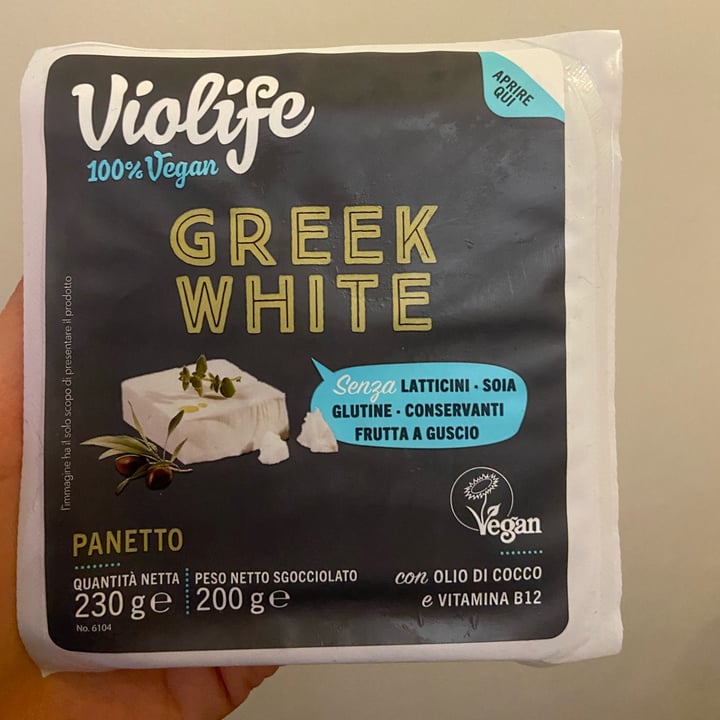 photo of Violife Greek White (Block/Panetto) shared by @aletozzi on  04 Jun 2022 - review