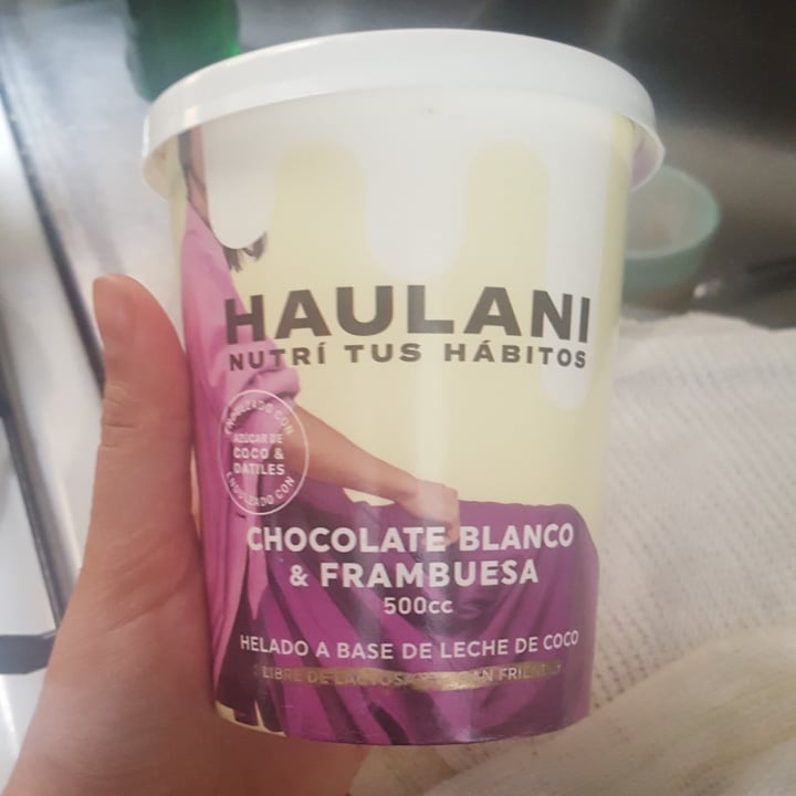 review photo of Haulani Helado de Chocolate Blanco y Frambuesas shared by @vulcana on 11 Dec 2020 - review
