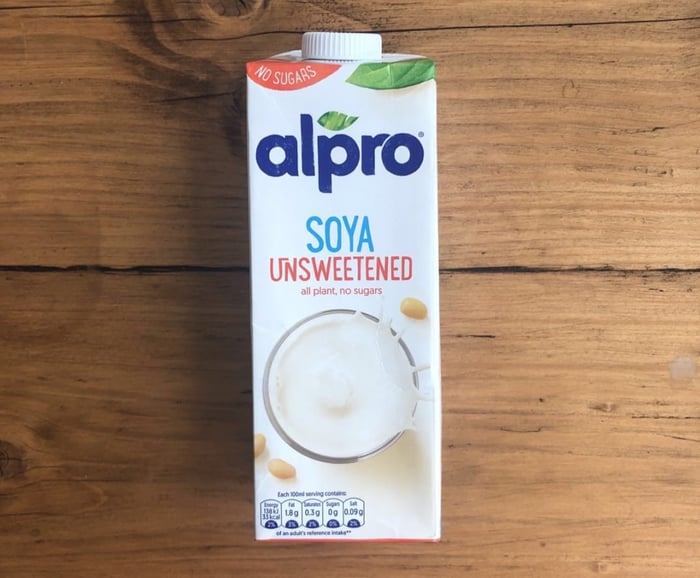 alpro soy milk