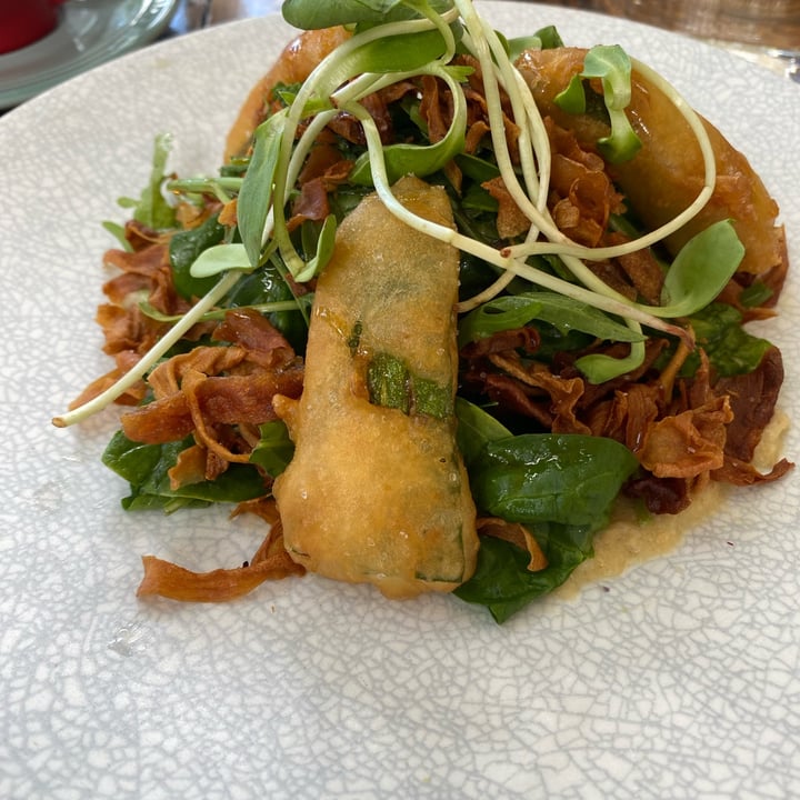 review photo of The Foodbarn Restaurant Courgette Starter shared by @julievan on 03 Dec 2022 - review