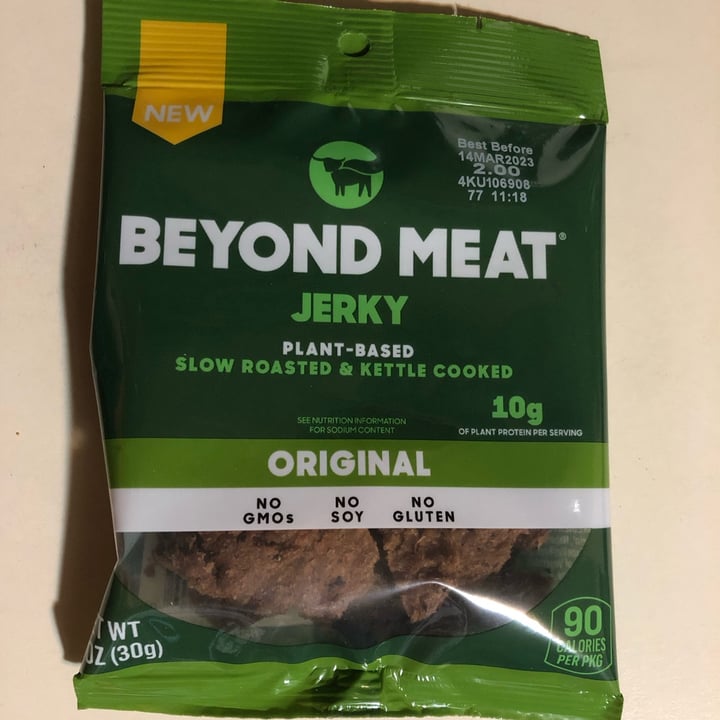 photo of Beyond Meat Jerky Original shared by @bitts on  19 Jul 2022 - review