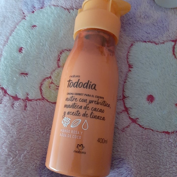 photo of Natura Tododía Crema sorbet para el cuerpo Aroma Mango rosa y agua de coco shared by @ramnita on  24 Jun 2021 - review