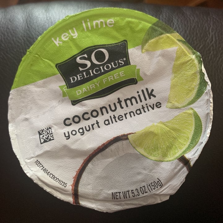 photo of So Delicious Dairy Free Key Lime Coconutmilk Yogurt Alternative shared by @wyattdunn1129 on  06 May 2020 - review