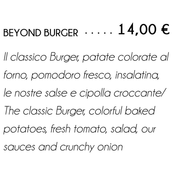 photo of Botanica Lab Cucina Beyond Burger shared by @irenina0096 on  26 Mar 2022 - review