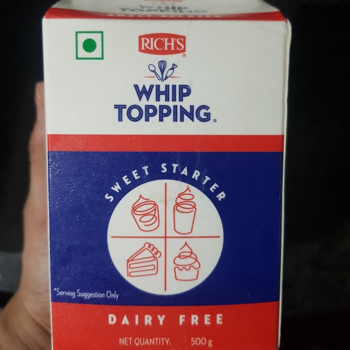 review photo of Richs Dairy Free Whipped Cream shared by @deechooses on 01 May 2022 - review
