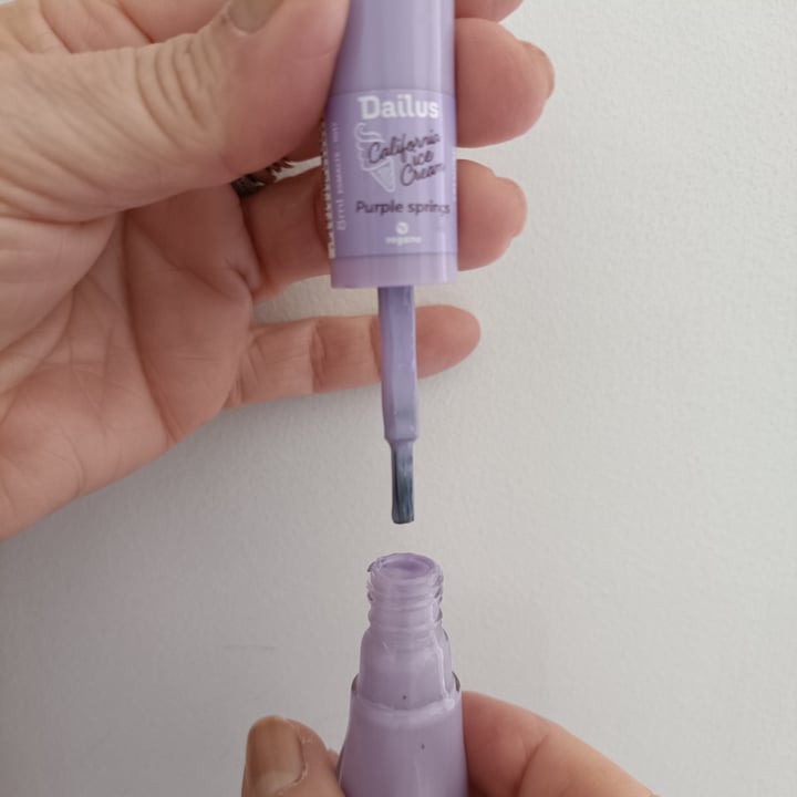 review photo of Dailus Esmalte Califórnia Ice Cream - Purple Springs shared by @soniacortez on 22 Apr 2022 - review