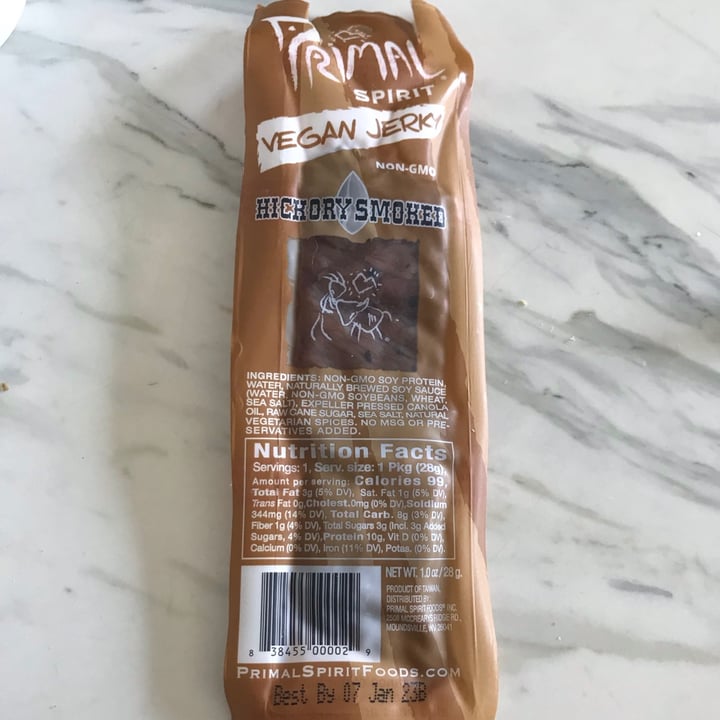 review photo of Primal Spirit Vegan Jerky Hickory Smoked shared by @daphnet on 12 Jul 2021 - review