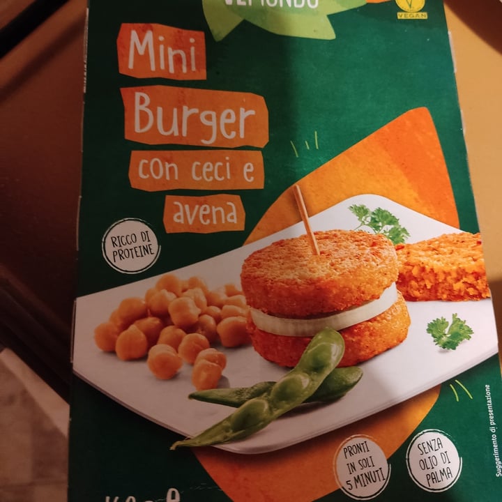 photo of Vemondo Mini Burger con Ceci e Avena shared by @nastasja on  10 Dec 2021 - review