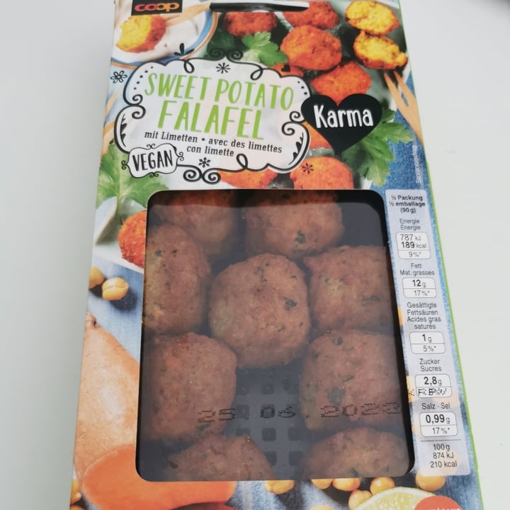 photo of Coop Karma Falafel vegan shared by @caihe on  11 Jun 2022 - review