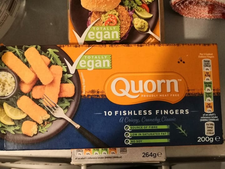 photo of Quorn Fishless Fingers shared by @rebeca2124 on  08 Mar 2020 - review