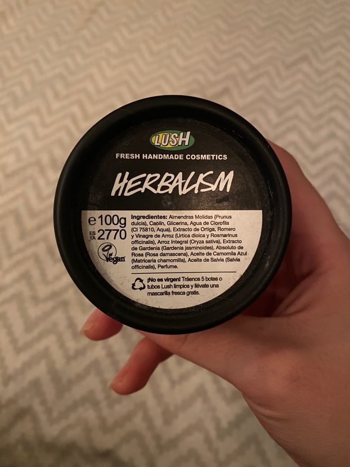 review photo of LUSH Fresh Handmade Cosmetics Herbalism shared by @hellogret on 22 Dec 2019 - review