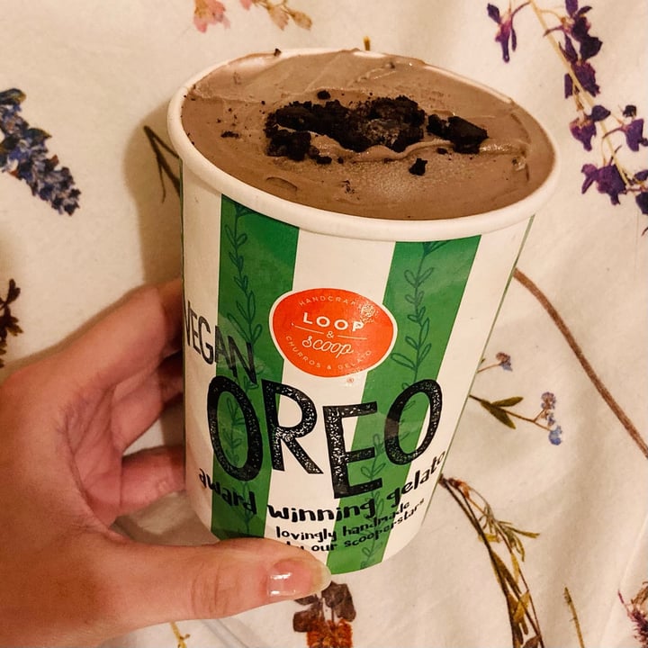 photo of Loop & Scoop Vegan Oreo Ice Cream shared by @katelouisepowell on  17 Oct 2021 - review