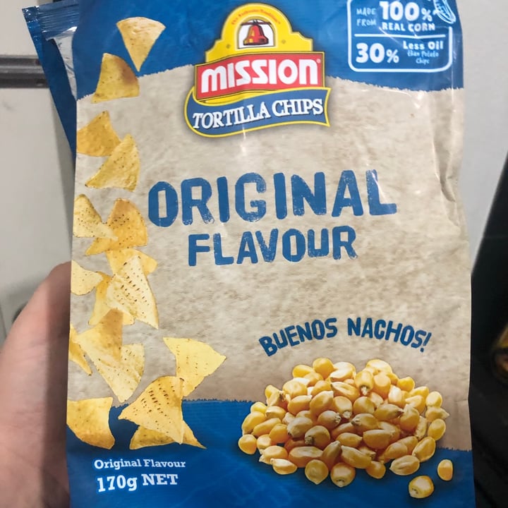 photo of Mission Foods Original Flavoured Tortilla Chips shared by @abzjenkins on  23 Jun 2020 - review