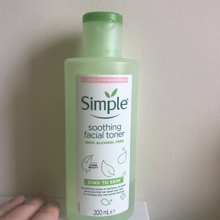 photo of Simple Soothing Facial Toner shared by @staceysnacks on  27 Oct 2020 - review