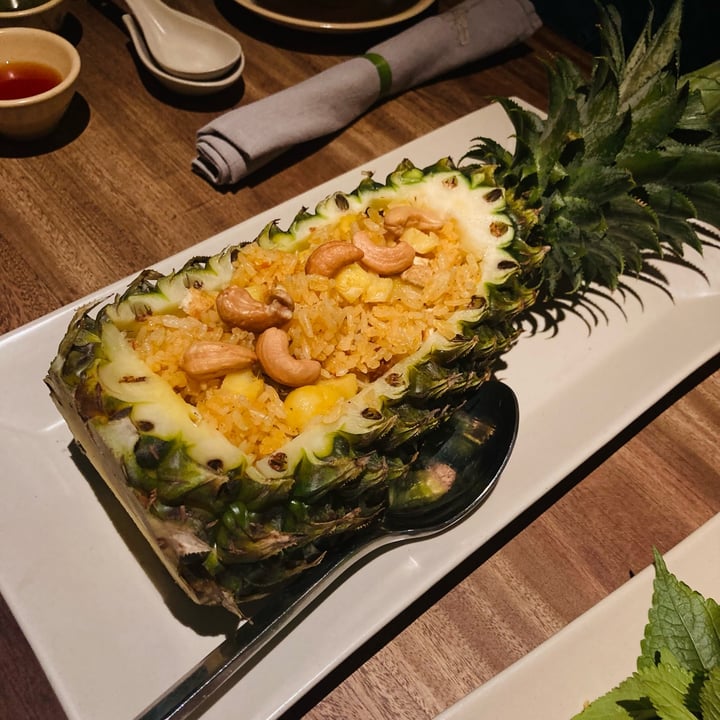 photo of Hum Vegetarian, Garden & Restaurant Pineapple rice shared by @katelouisepowell on  18 Jul 2022 - review