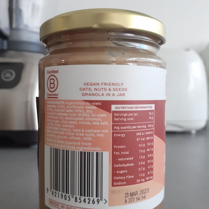 photo of Fix & Fogg Granola Butter shared by @coconutmochalover on  20 Aug 2022 - review