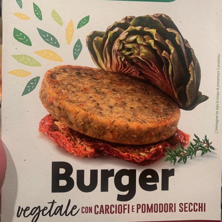photo of Kioene Burger ai carciofi e pomodori secchi shared by @debsws on  22 Jan 2022 - review