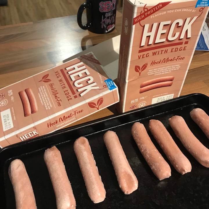 photo of Heck Veg With Edge Sausages shared by @vegansuttonmama on  14 Nov 2020 - review