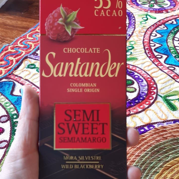 photo of Chocolate Santander Mora Silvestre 53% Cacao shared by @adrivegama on  19 Oct 2020 - review