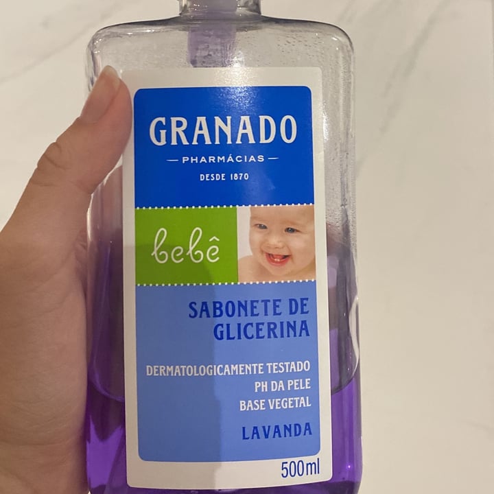 photo of Granado Sabonete de Glicerina Lavanda shared by @isadoralvezz on  16 Nov 2022 - review