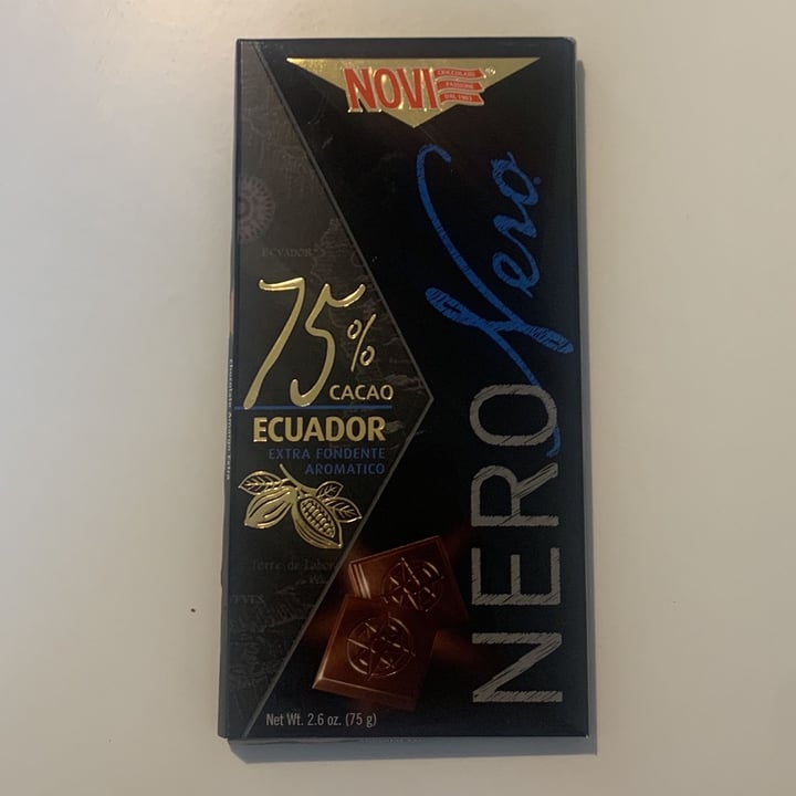 photo of Novi Cioccolato Fondente Nero 75% shared by @annuccia355 on  01 Dec 2021 - review