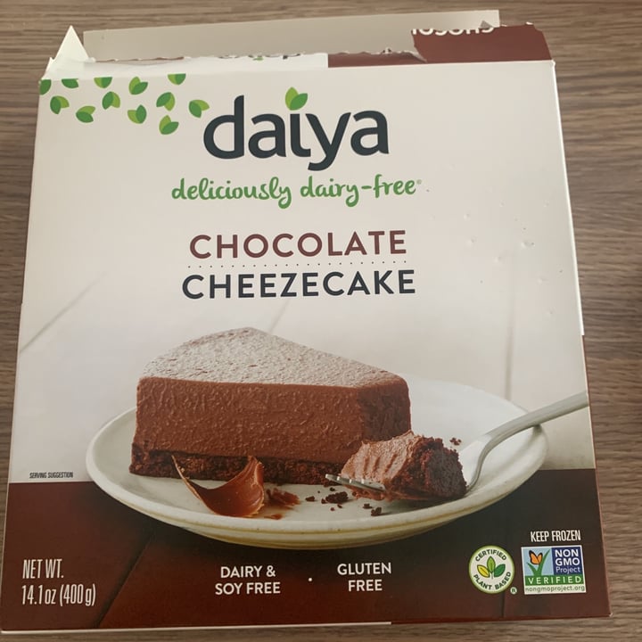 photo of Daiya Chocolate Cheezecake shared by @karoliinaahh on  24 Mar 2021 - review