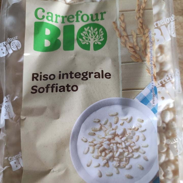 photo of Carrefour Bio Riso integrale soffiato shared by @lula1986 on  21 Oct 2022 - review