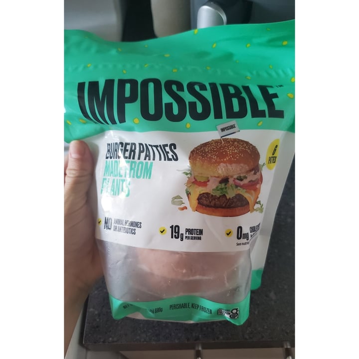 photo of Impossible Foods Impossible Burger Patties shared by @luzuzek on  14 Jun 2021 - review