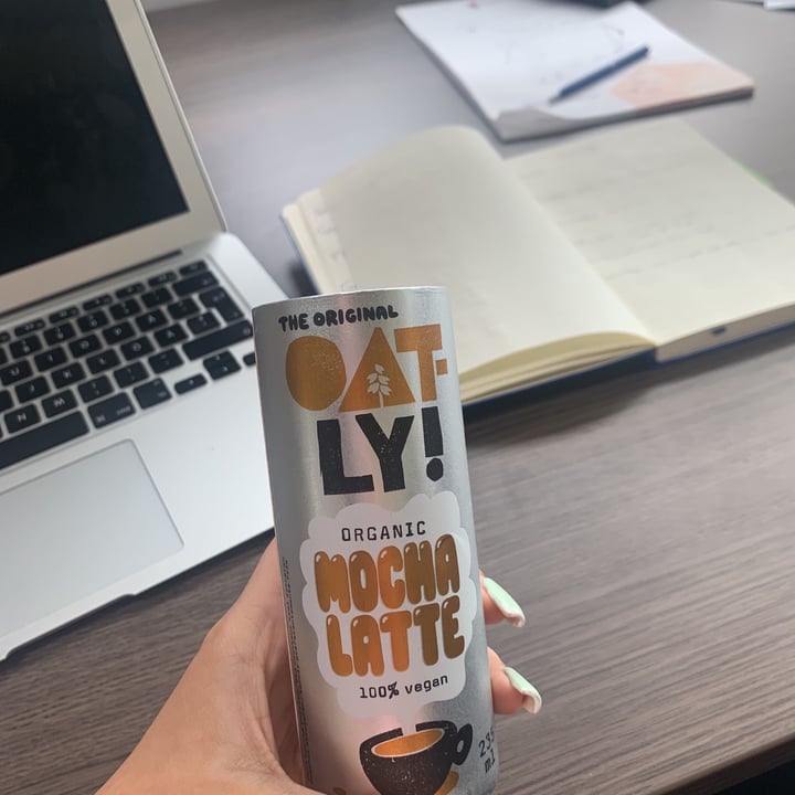 photo of Oatly Mocha Latte shared by @karoliinaahh on  14 May 2021 - review