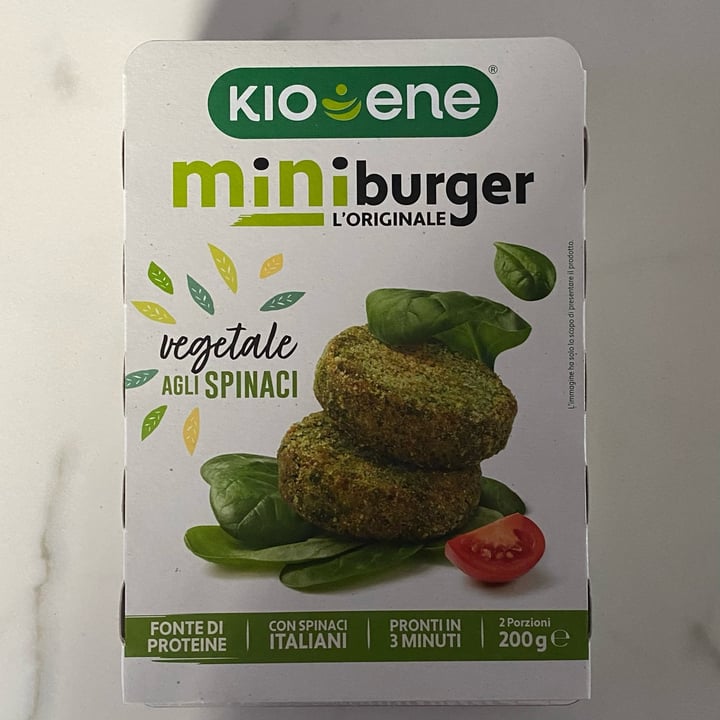 review photo of Kioene mini burger agli spinaci shared by @vipatriziaaa on 01 Sep 2022 - review