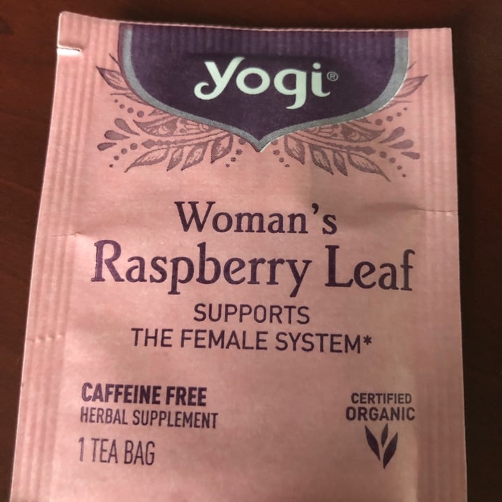 photo of Yogi Tea Organic Raspberry leaves shared by @marshacirrito on  03 Feb 2021 - review