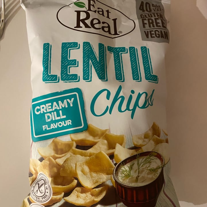 photo of Eat Real Creamy dill lentil chips shared by @wenxuan on  19 Nov 2021 - review