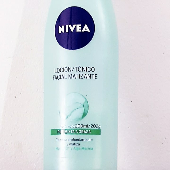photo of Nivea Tónico shared by @vdeveganismo on  06 Jan 2021 - review