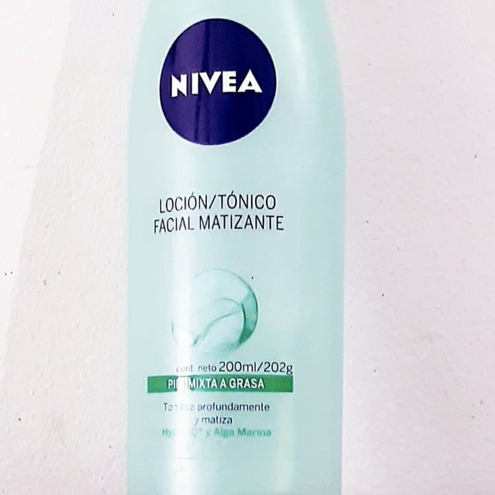 review photo of Nivea Tónico shared by @vdeveganismo on 06 Jan 2021 - review