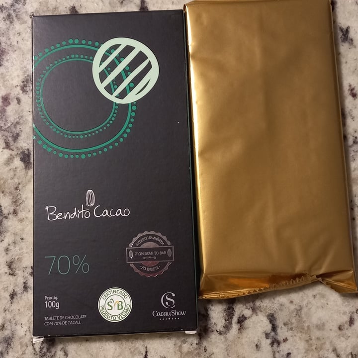 photo of Cacau Show Bendito Cacau 70% shared by @suzyrosa on  09 Dec 2022 - review