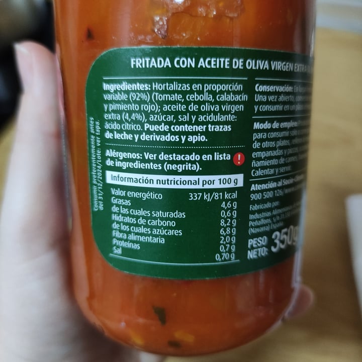 photo of Consum fritada de verduras shared by @silviaml on  31 Oct 2020 - review