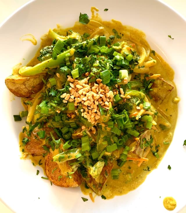 Photo of the dish “Green Vegetable Curry”
