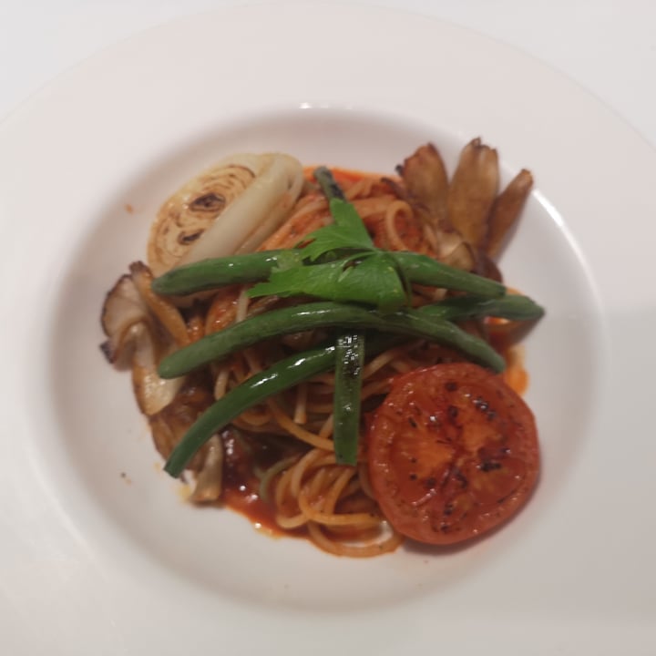 photo of Real Food Penang Vegetarian Restaurant grilled vegetables tomato pasta shared by @synthwave0470 on  09 Mar 2022 - review