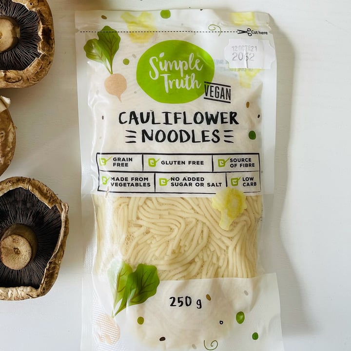 photo of Simple Truth Cauliflower Noodles shared by @realmessmarj on  06 Oct 2021 - review