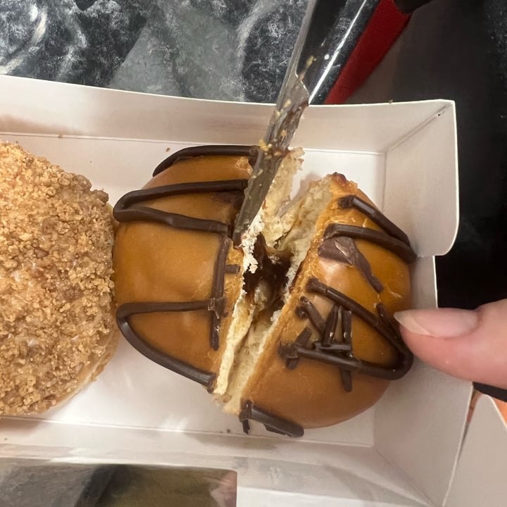 photo of Krispy Kreme The New Vegan Trio: Fudge Brownie Bliss, Caramel Choc Delight And Apple Custard Crumble shared by @otakugary on  21 Jan 2022 - review