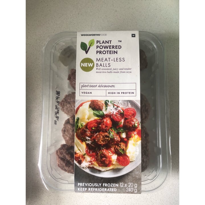 photo of Woolworths Food Meat-less Balls shared by @plainladyjane on  24 Oct 2022 - review