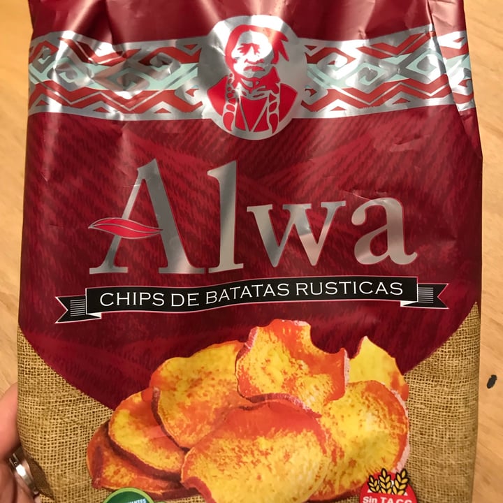 photo of Alwa Chips de batatas rústicas shared by @ailinvasicek on  12 Jun 2021 - review