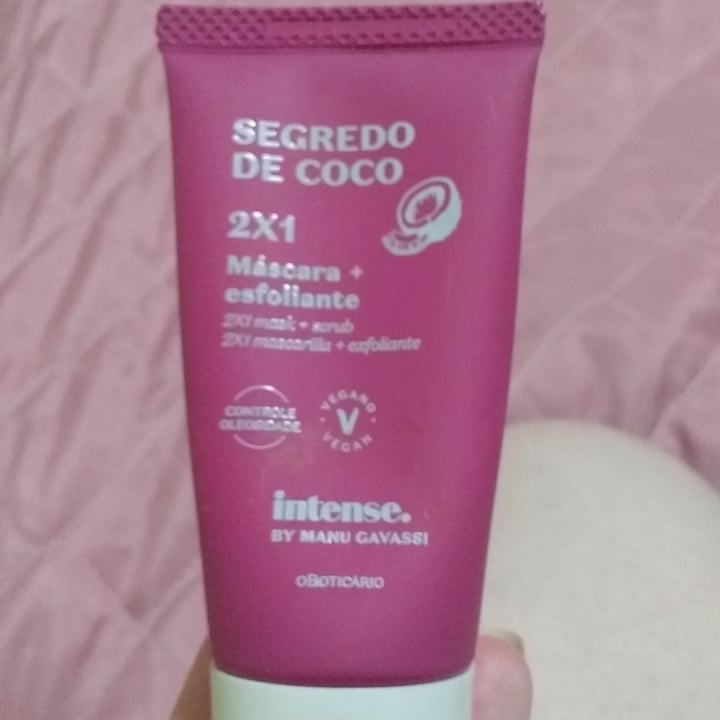 photo of O Boticário Esfoliante facial shared by @barbaradetoni on  26 Apr 2022 - review