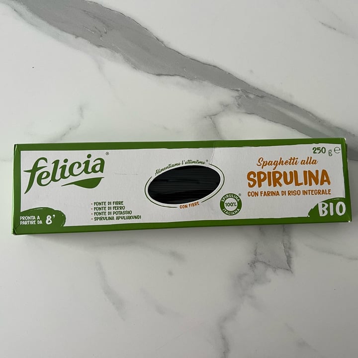 photo of Felicia Spaghetti alla spirulina shared by @iremina23 on  15 Oct 2022 - review