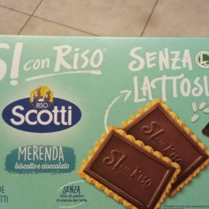 photo of Sì Con Riso Biscotto con tavoletta di cioccolato fondente shared by @snupa89 on  11 Jul 2021 - review