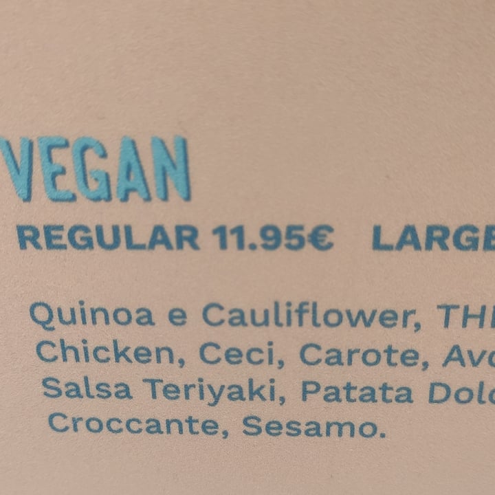 photo of Poke House - Catania Centro Sicilia Bowl Vegan shared by @gabrip on  26 May 2022 - review